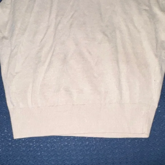 Ann Taylor Cream Crewneck Sweater - Picture 3 of 4